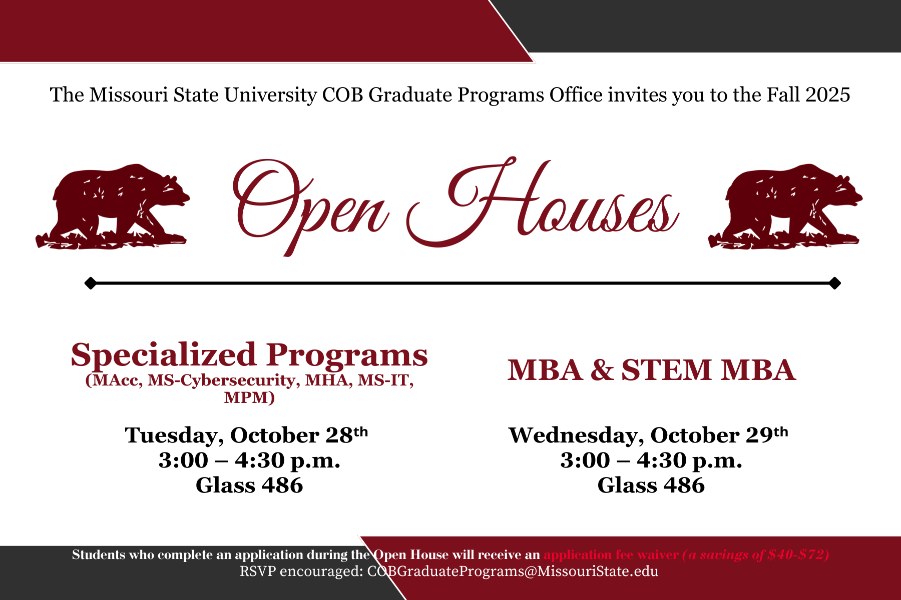 Open Houses